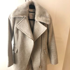 Barely Worn! Club Monaco Coat w/ Removable Fur